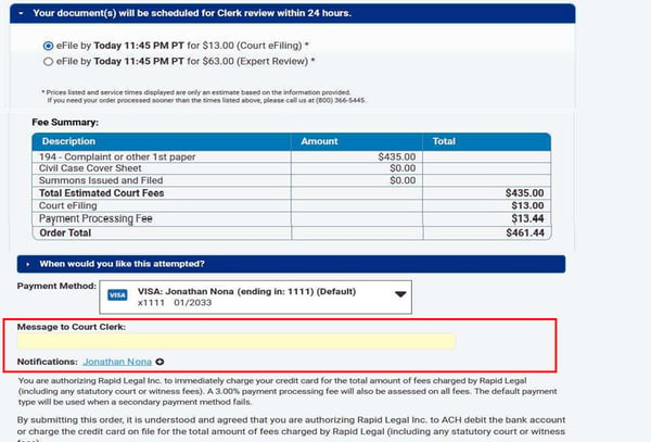 Place-eFiling-Order-Case-Initiations-RL-19