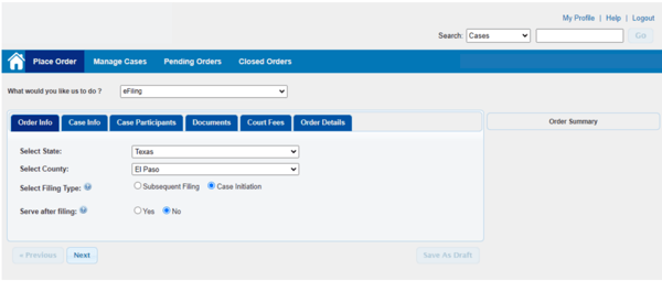 eFiling Texas 3